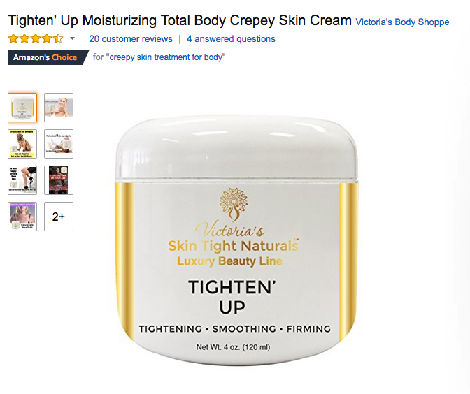 Best Skin Tightener Moisturizer Amazon Choice