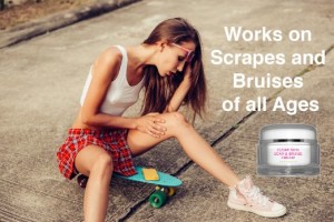 scrapes and bruises Scar Cream and Bruise Cream