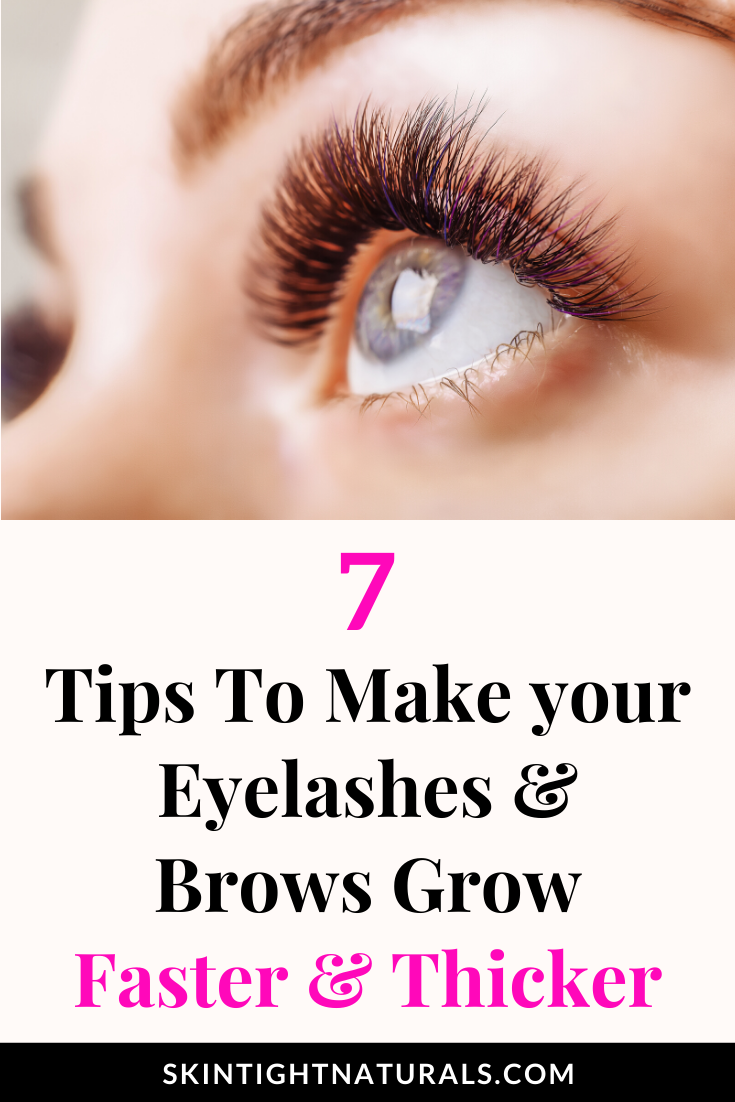 How To Grow Longer Perfect Eyelashes & Brows