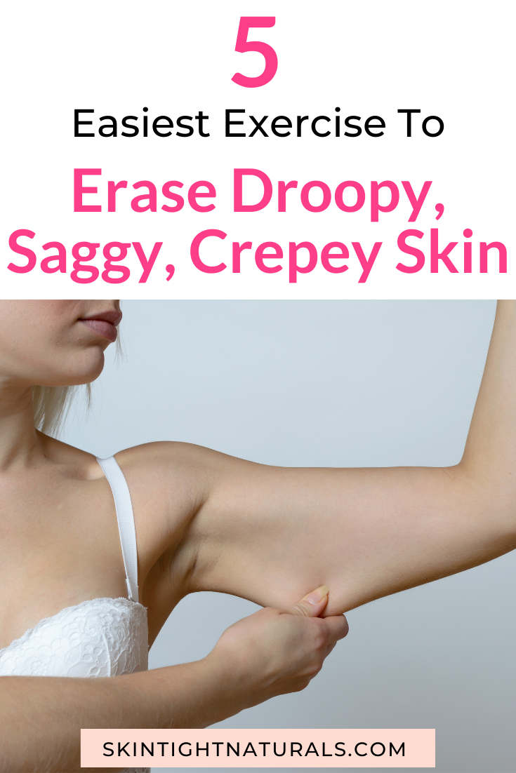 The Easiest Exercise To Erase Droopy, Saggy, Crepey Skin!
