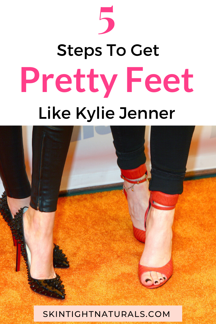 How To Get Pretty Feet Like Kylie Jenner