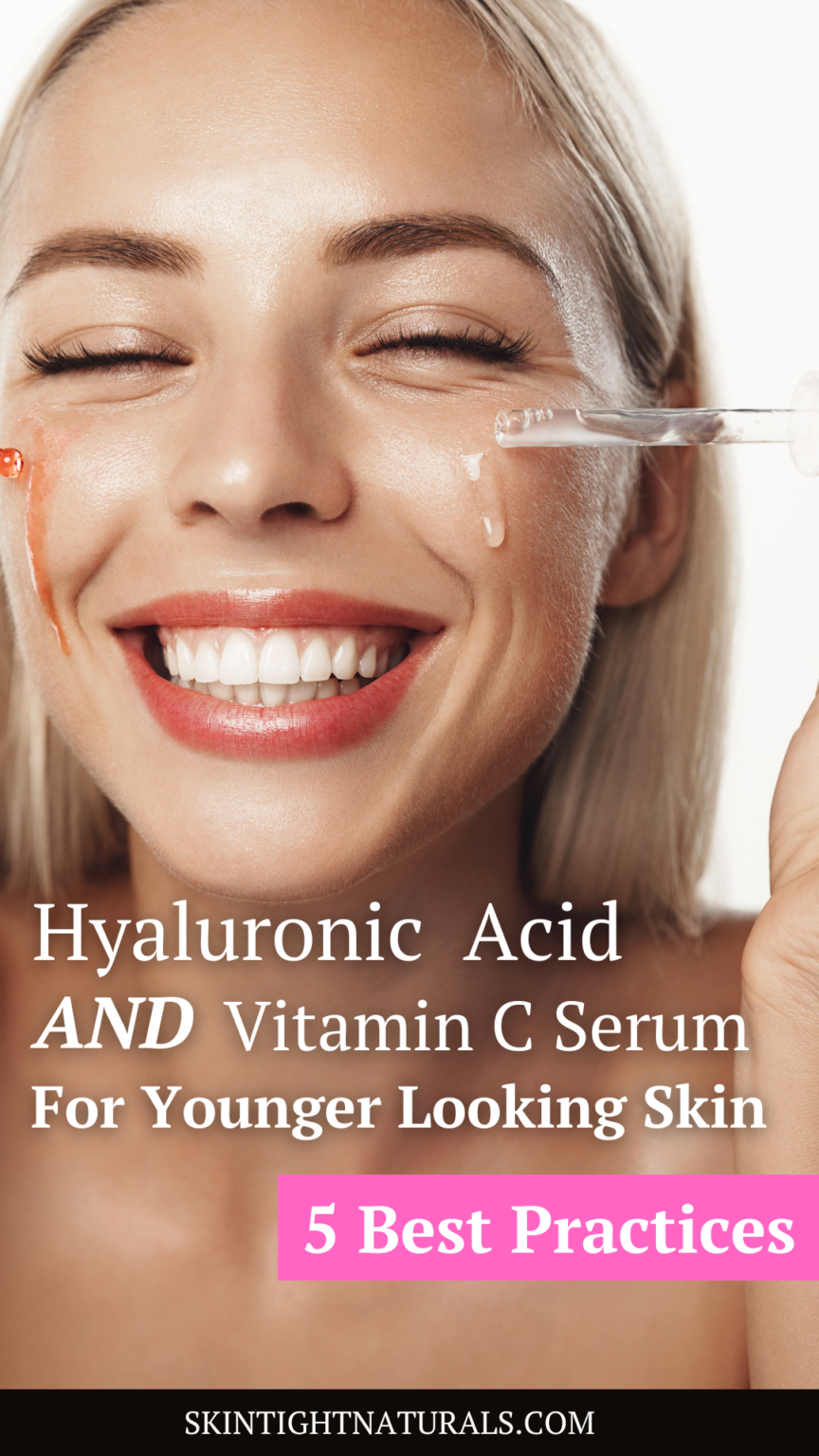 Vitamin C Hyaluronic Acid Serum A Fountain of Youth Skin Tight Naturals